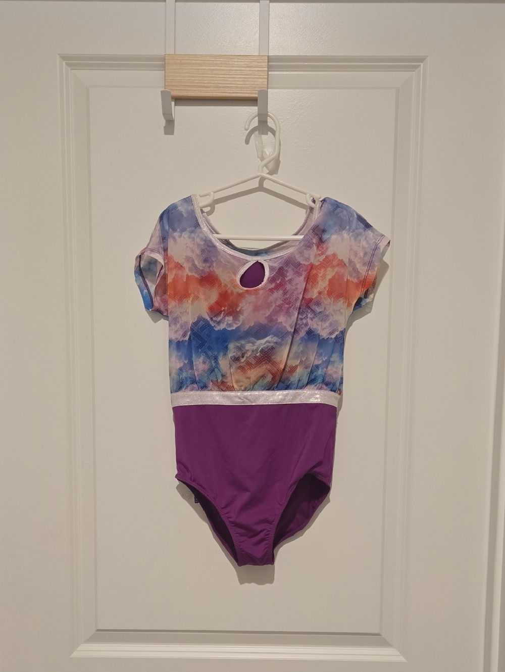 Rainbeau Moves Purple  Activewear (Dance & Gymnastics) Leotard Girls (M/9 years)